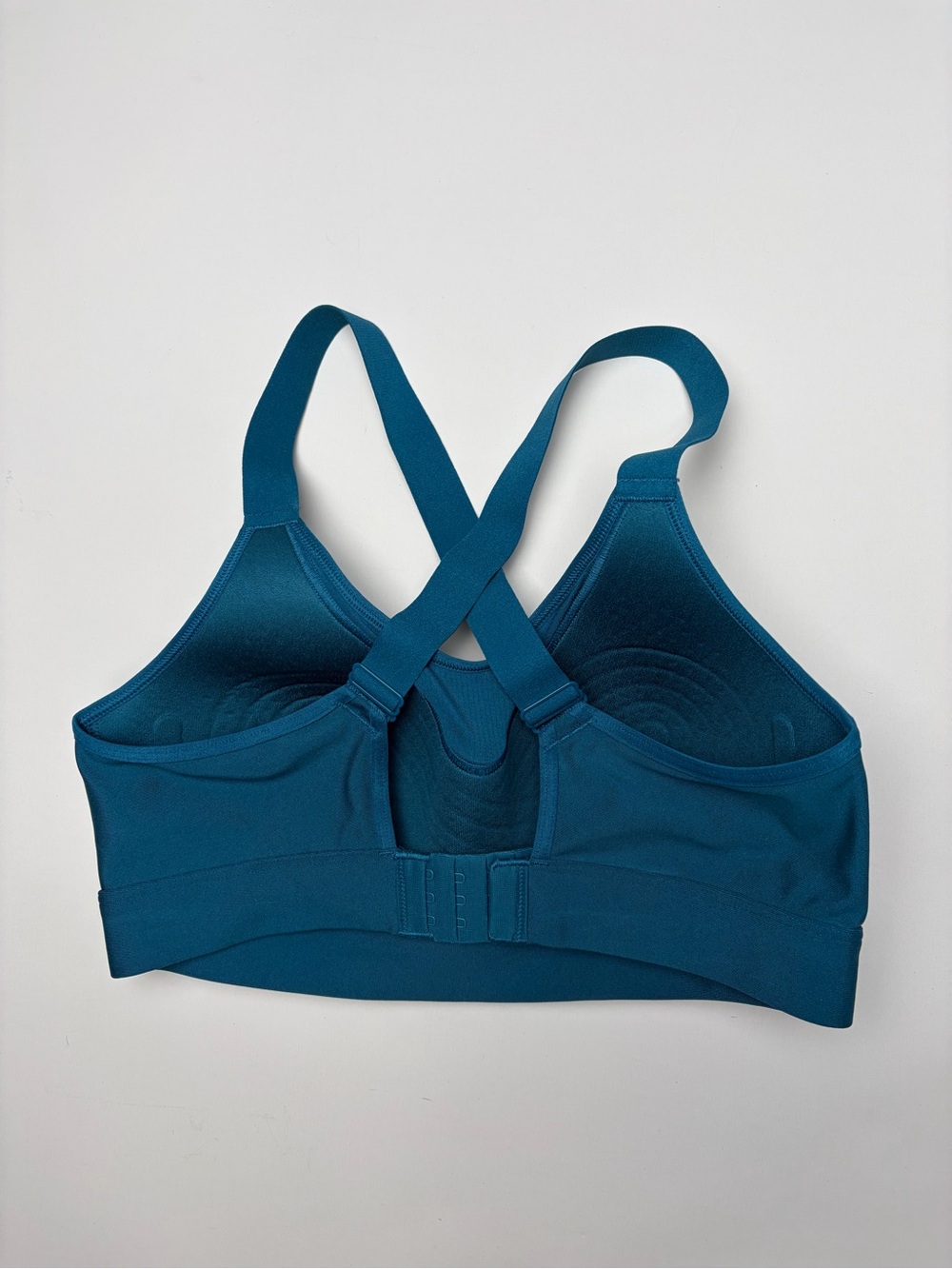 Under Armour Teal Crossback Sports Bra Women’s Medium Adjustable Straps - Picture 3 of 4